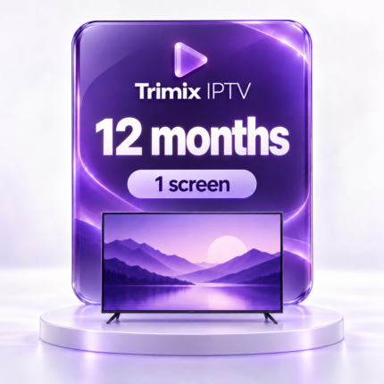 Trimix IPTV 12-month subscription for 1 screen