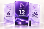 Trimix IPTV subscription cards for 6, 12 and 24 months